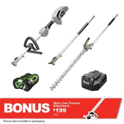 Ego BONUS Kit - Pole Hedger + Bonus Line Trimmer - CLEARANCE