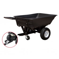 Poly Dump Trailer - Narrow Wheels